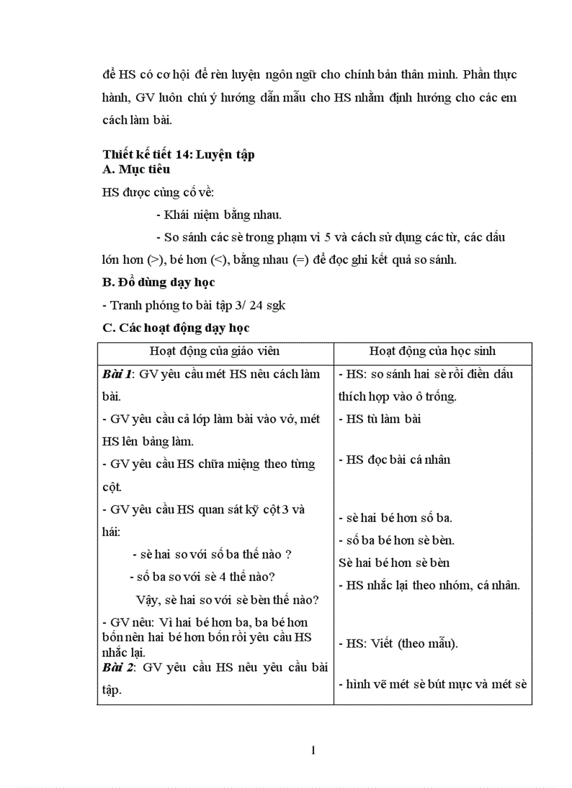 image for page Hình thành và rèn luyện ngôn ngữ toán học trong dạy học môn toán lớp 1 1