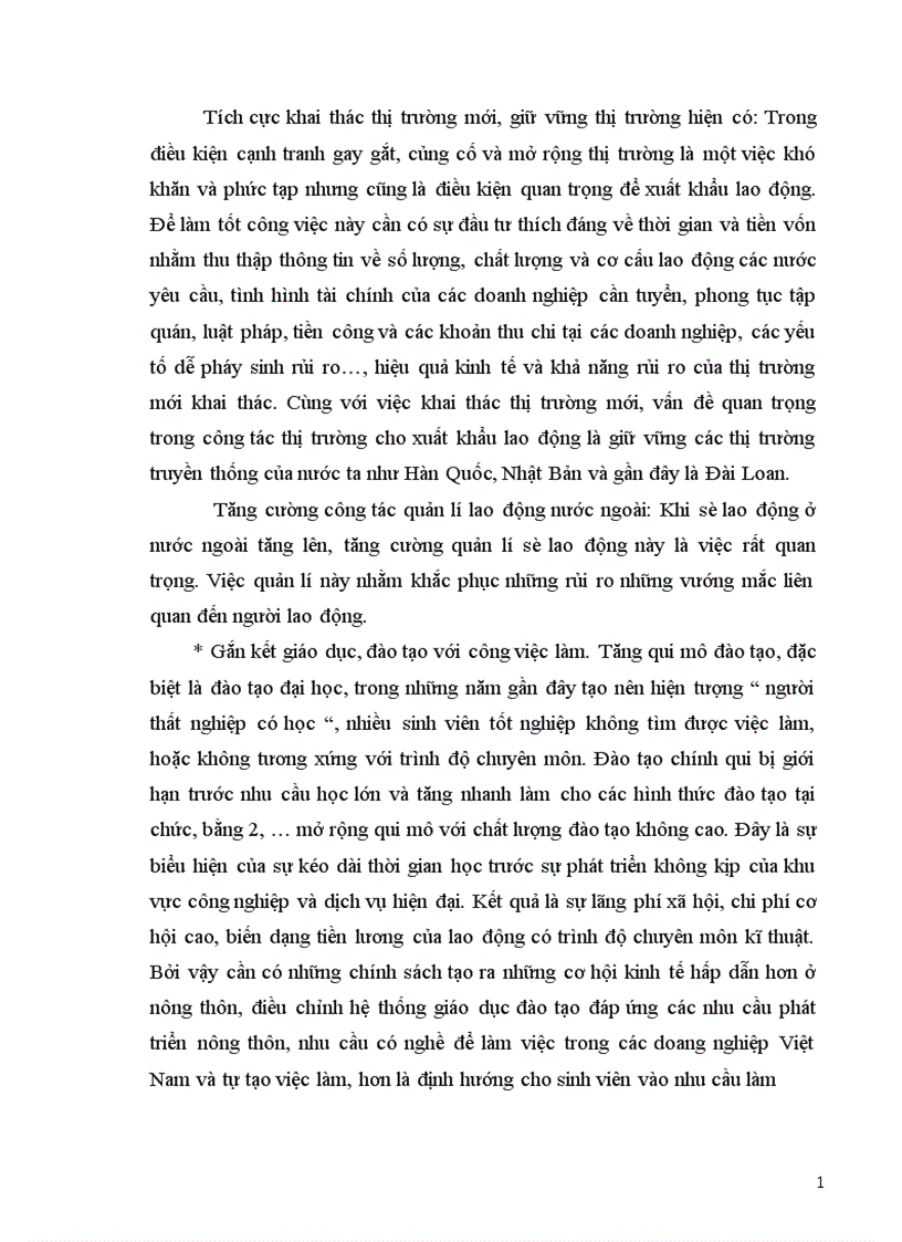 image for page Nhiệm vụ và các giải pháp giải quyết việc làm trong kế hoạch 5 năm 2001 2005 ở Việt Nam
