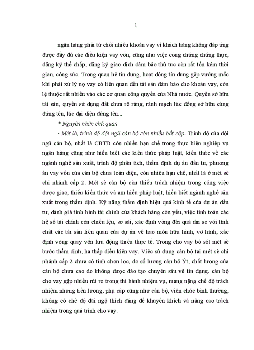image for page Giải pháp nâng cao hiệu quả hoạt động tín dụng Ngân hàng Nông nghiệp và Phát triển Nông thôn Quảng Nam đối với lĩnh vực nông nghiệp nông thôn Từ khi chuyển sang cơ chế thị trường hoạt động kinh doanh ngân hàng nói chung và hoạt động tín dụng nói riêng được xác lập và phát triển