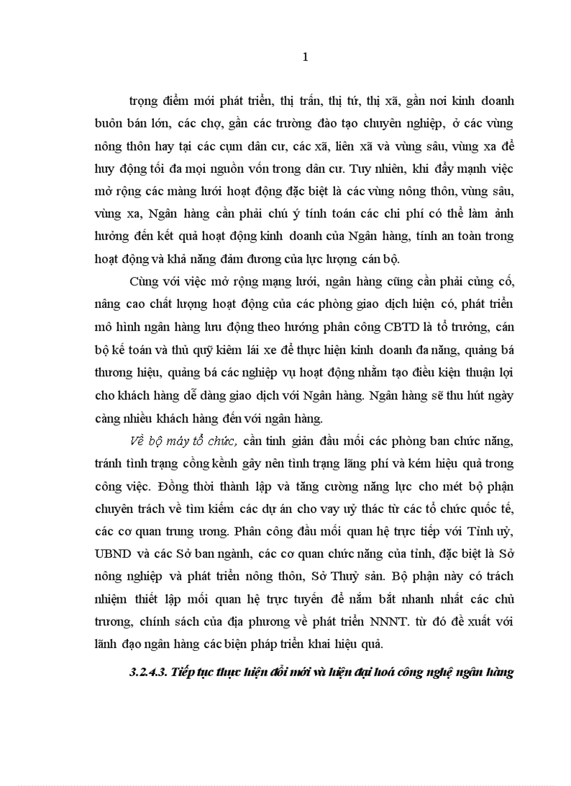 image for page Giải pháp nâng cao hiệu quả hoạt động tín dụng Ngân hàng Nông nghiệp và Phát triển Nông thôn Quảng Nam đối với lĩnh vực nông nghiệp nông thôn Từ khi chuyển sang cơ chế thị trường hoạt động kinh doanh ngân hàng nói chung và hoạt động tín dụng nói riêng được xác lập và phát triển