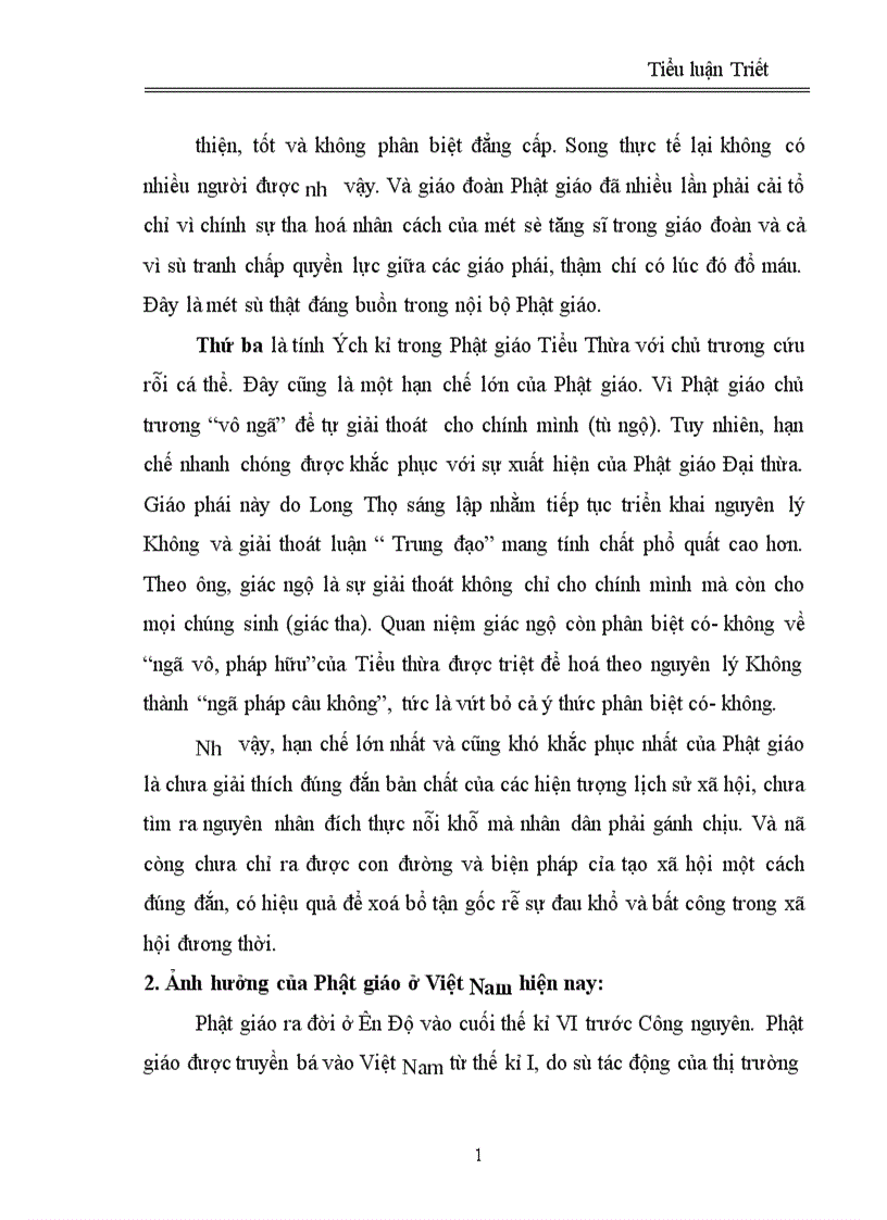 image for page những giá trị và hạn chế của Phật giáo cùng ảnh hưởng của Phật giáo tại Việt Nam hiện nay