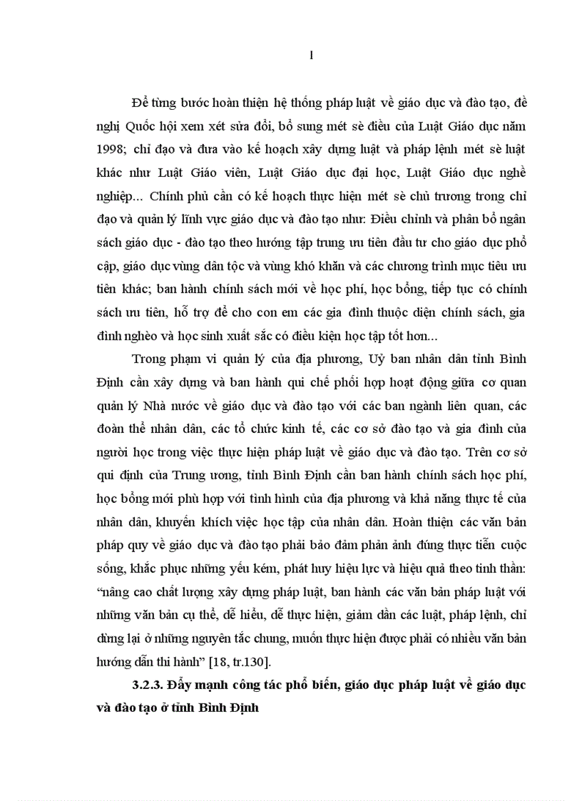 image for page Thực hiện pháp luật về giáo dục và đào tạo ở tỉnh Bình Định hiện nay