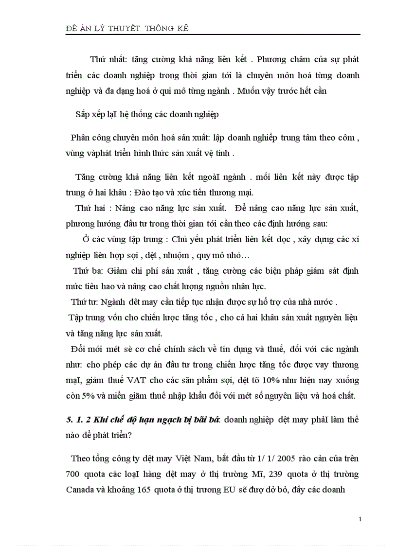 image for page Vận dụng phương pháp dãy số thời gian để phân tích sự biến động của kim ngạch xuất khẩu dệt may thời ki 1996
