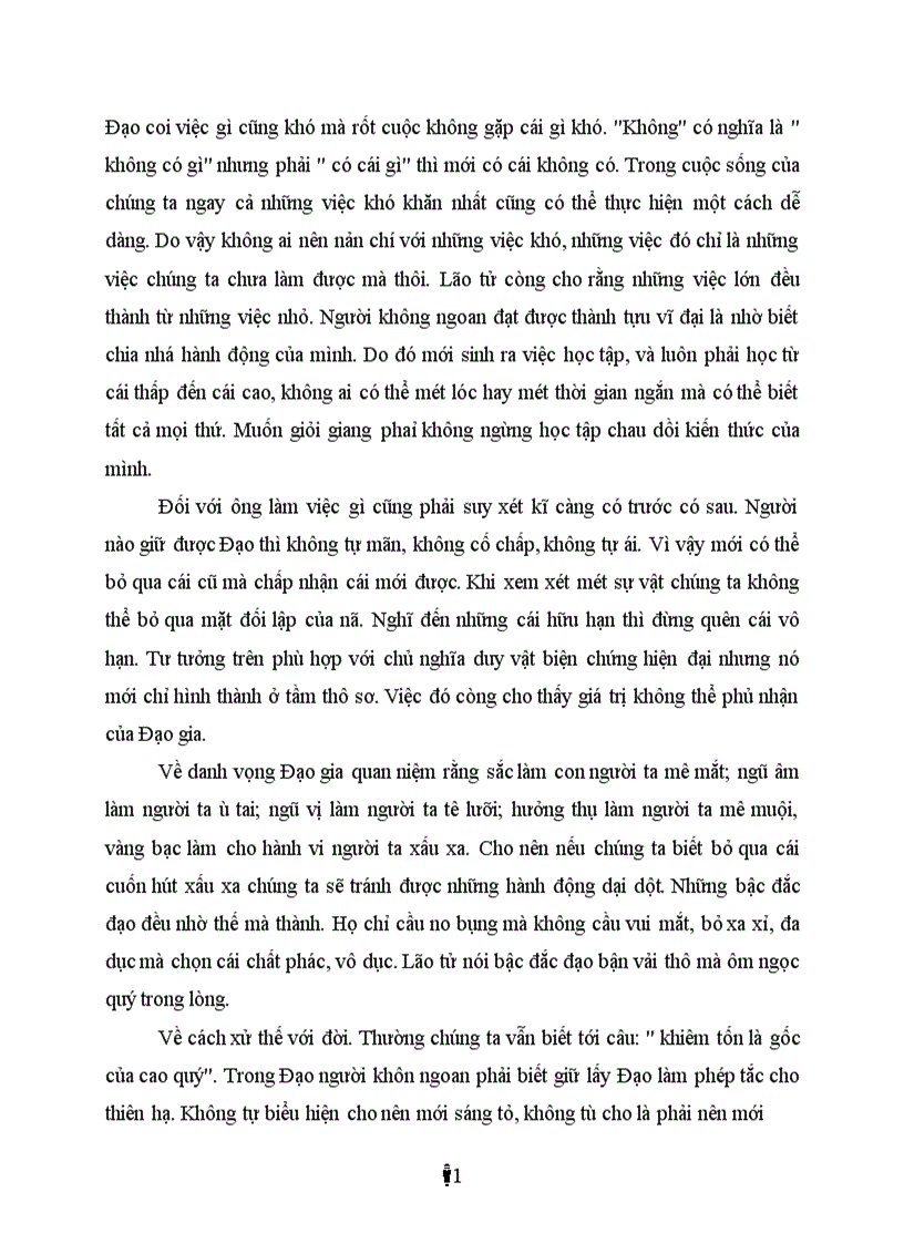 image for page Giá trị hạn chế và những ứng dụng của Đạo gia