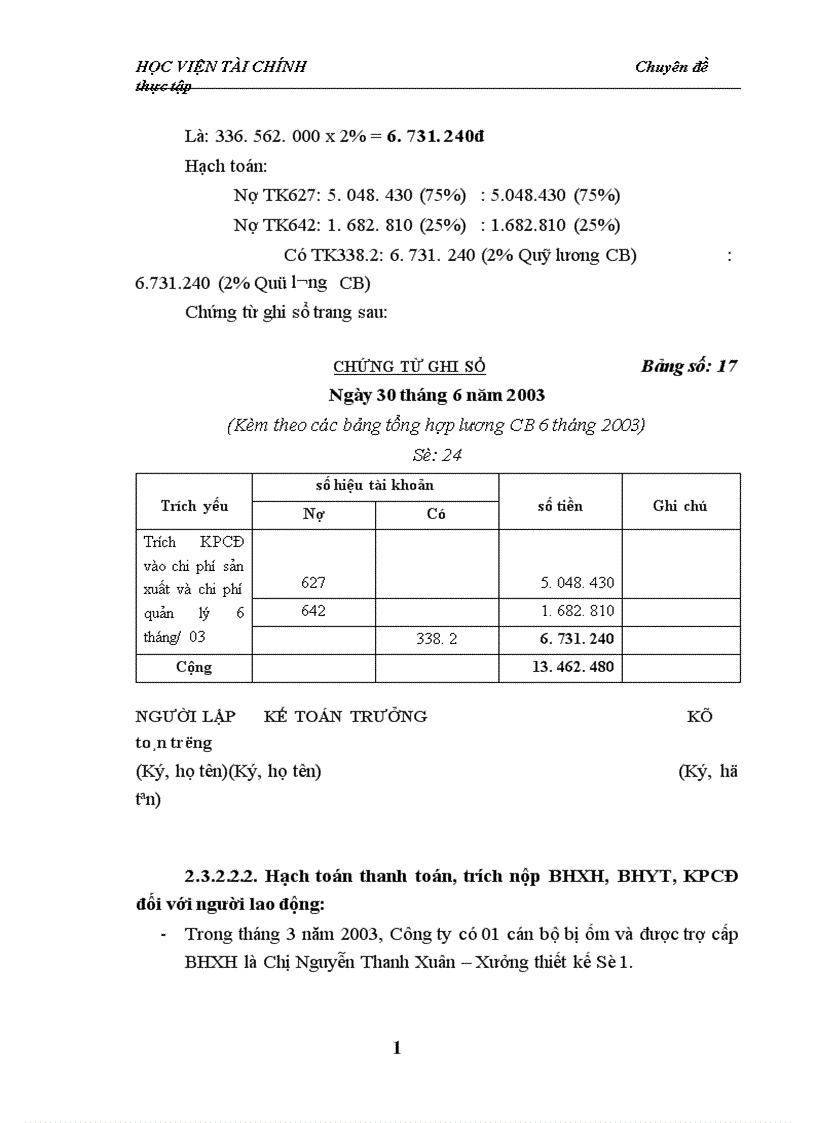 image for page Hoàn thiện tổ chức công tác kế toán tiền lương và các khoản trích theo lương tại Công ty Tư vấn Xây dựng và Phát triển Nông thôn 1