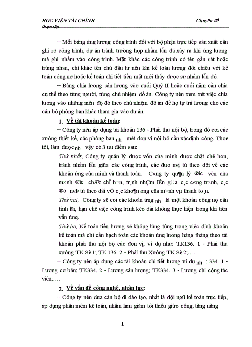 image for page Hoàn thiện tổ chức công tác kế toán tiền lương và các khoản trích theo lương tại Công ty Tư vấn Xây dựng và Phát triển Nông thôn 1