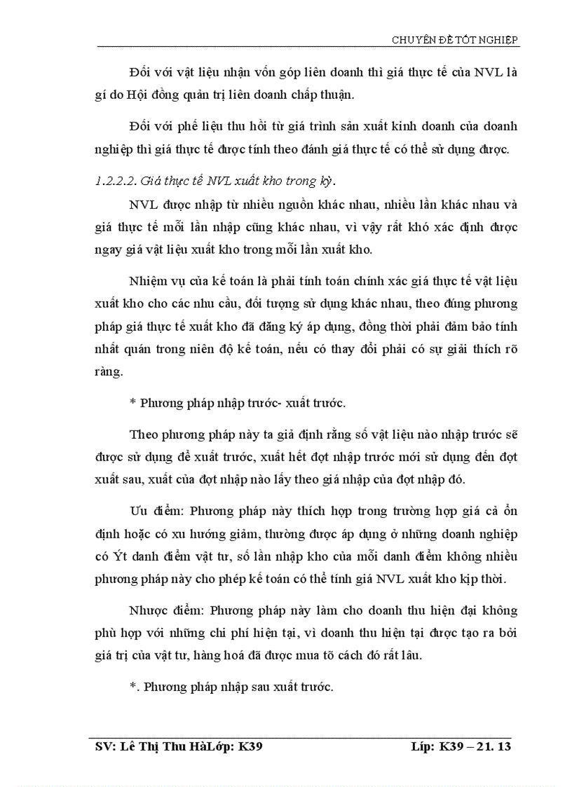 image for page Kế toán nguyên vật liệu tại Công ty Cổ phần Đầu tư và Phát triển HUD1