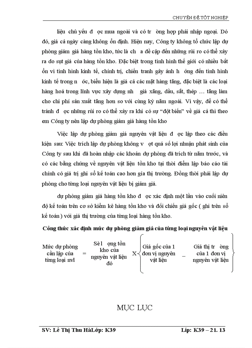 image for page Kế toán nguyên vật liệu tại Công ty Cổ phần Đầu tư và Phát triển HUD1