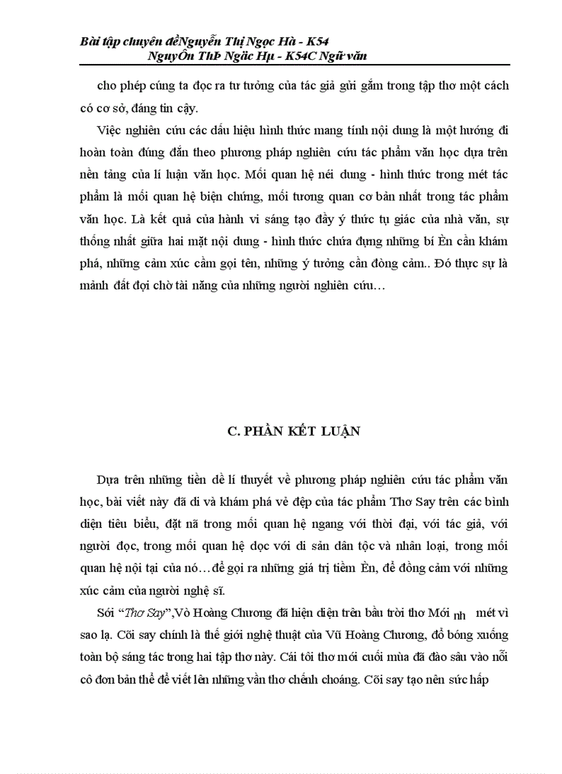 image for page Nghiên cứu tác phẩm văn học luôn là một công việc khó khăn và phức tạp đòi hỏi tài năng cũng như nhiệt tình của người cầm bút