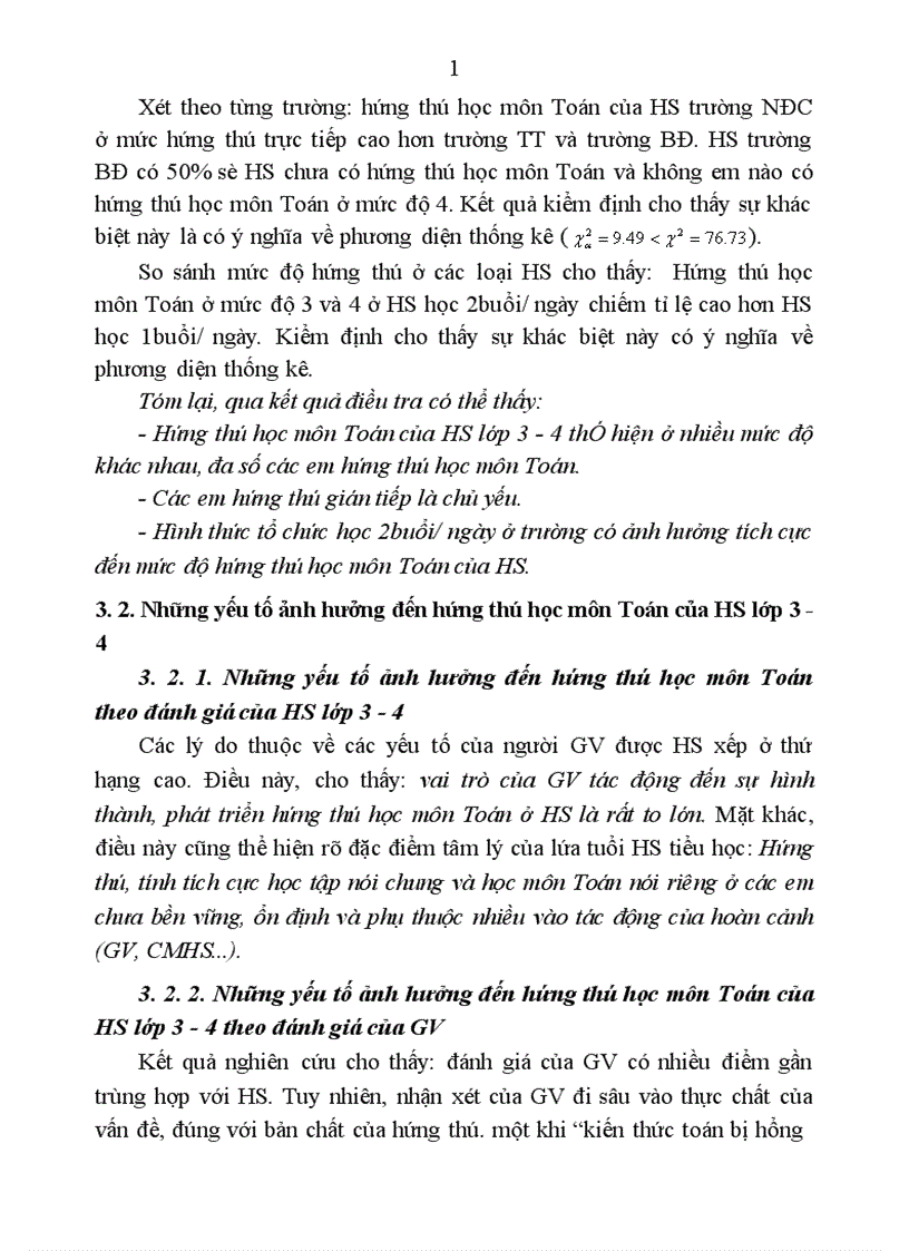 image for page Nghiên cứu đặc điểm hứng thú học môn Toán của học sinh tiểu học và biện pháp tâm lý sư phạm nâng cao hứng thú học môn Toán ở các em