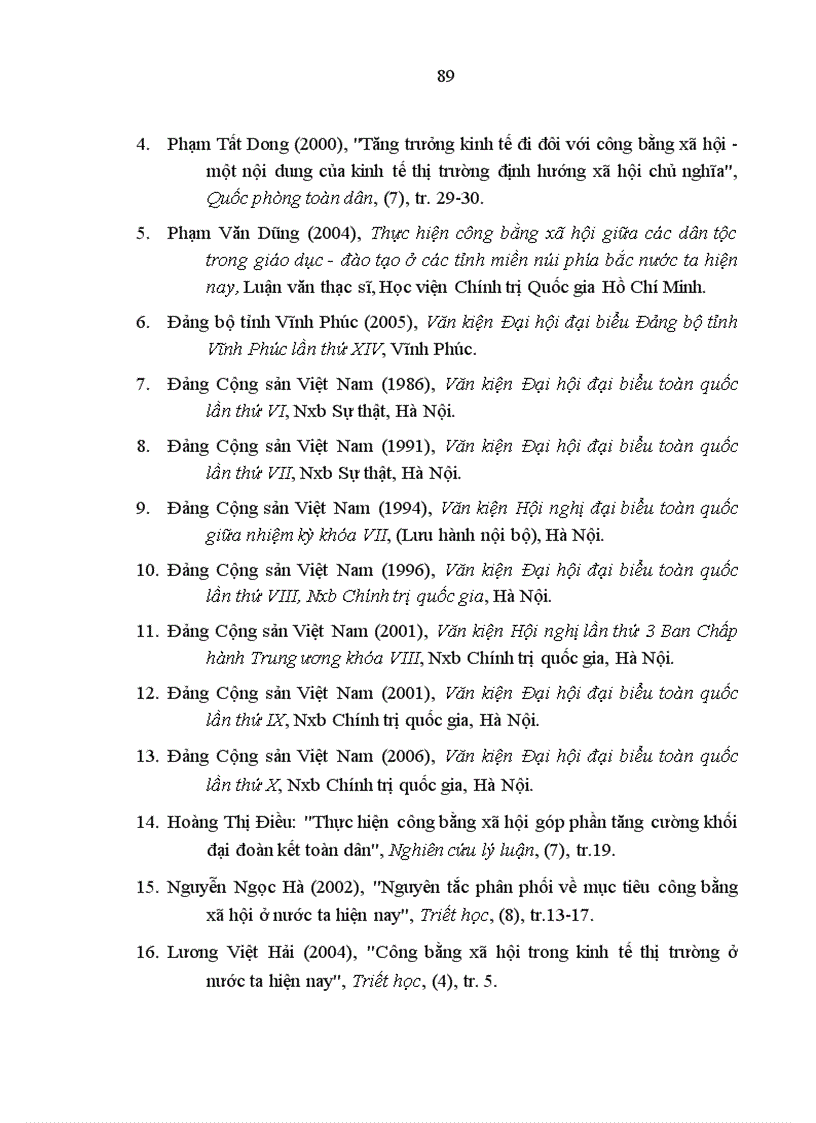 image for page Nhân tố chủ quan với việc thực hiện công bằng xã hội trong điều kiện kinh tế thị trường ở nước ta hiện nay qua thực tế Vĩnh Phúc