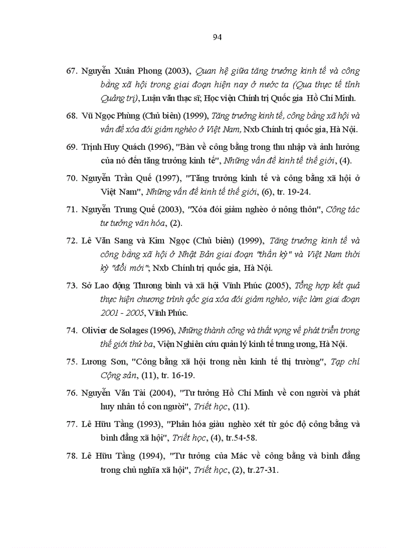 image for page Nhân tố chủ quan với việc thực hiện công bằng xã hội trong điều kiện kinh tế thị trường ở nước ta hiện nay qua thực tế Vĩnh Phúc