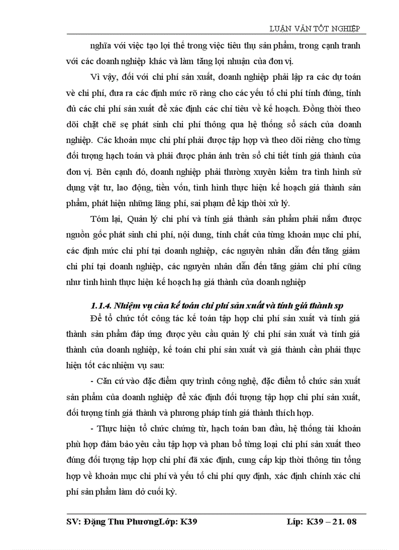 image for page Tổ chức công tác kế toán chi phí sản xuất và tính giá thành sản phẩm tại Công ty Thiết lập công nghệ hoá chât