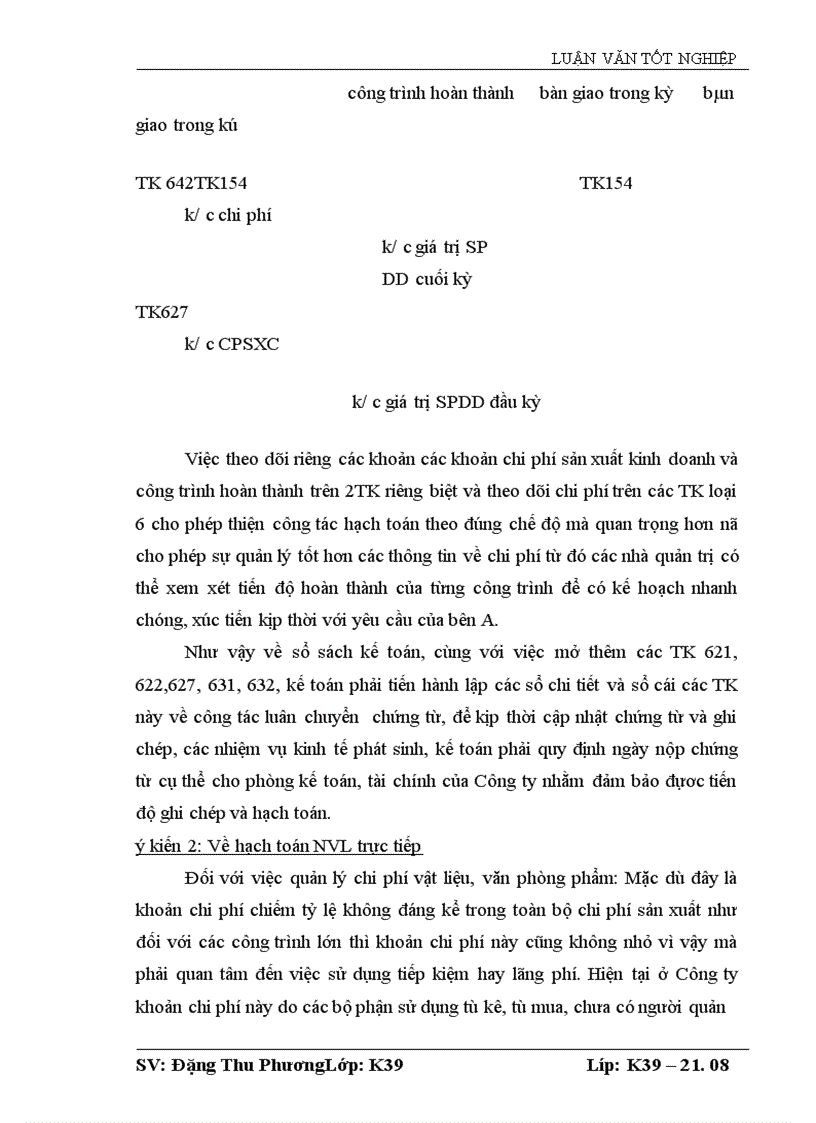 image for page Tổ chức công tác kế toán chi phí sản xuất và tính giá thành sản phẩm tại Công ty Thiết lập công nghệ hoá chât