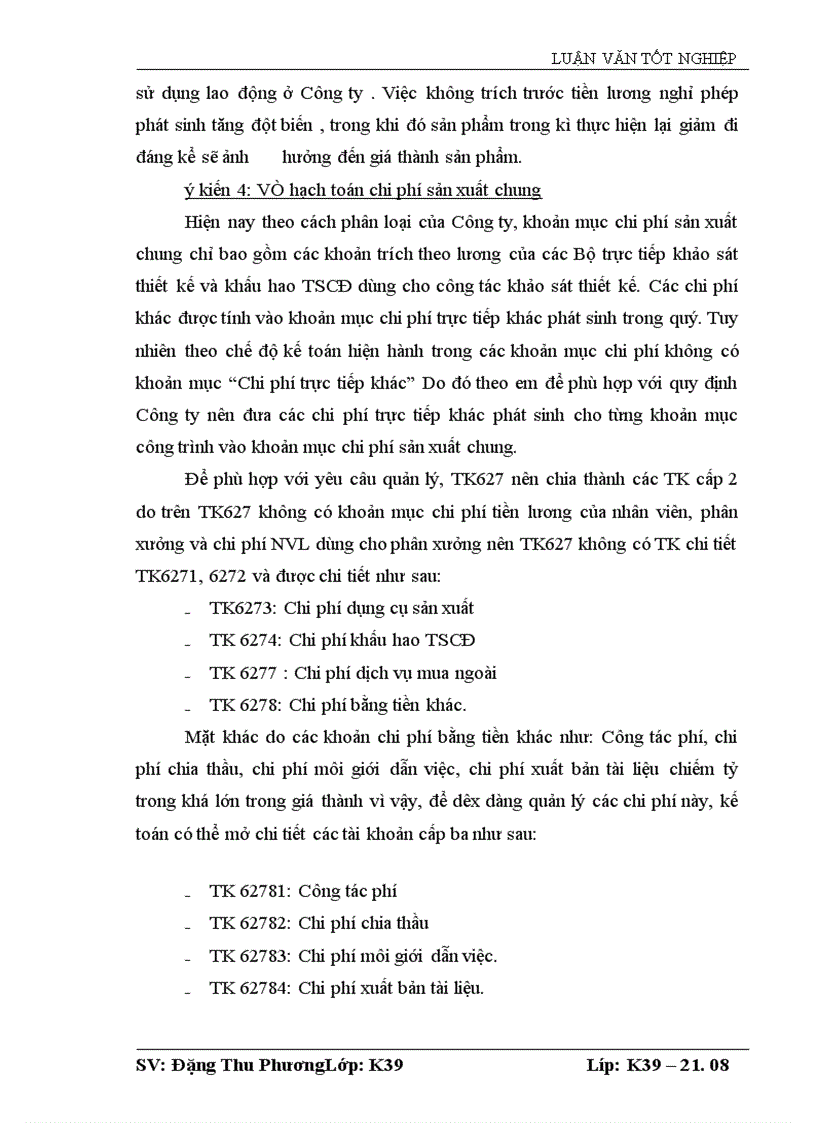 image for page Tổ chức công tác kế toán chi phí sản xuất và tính giá thành sản phẩm tại Công ty Thiết lập công nghệ hoá chât