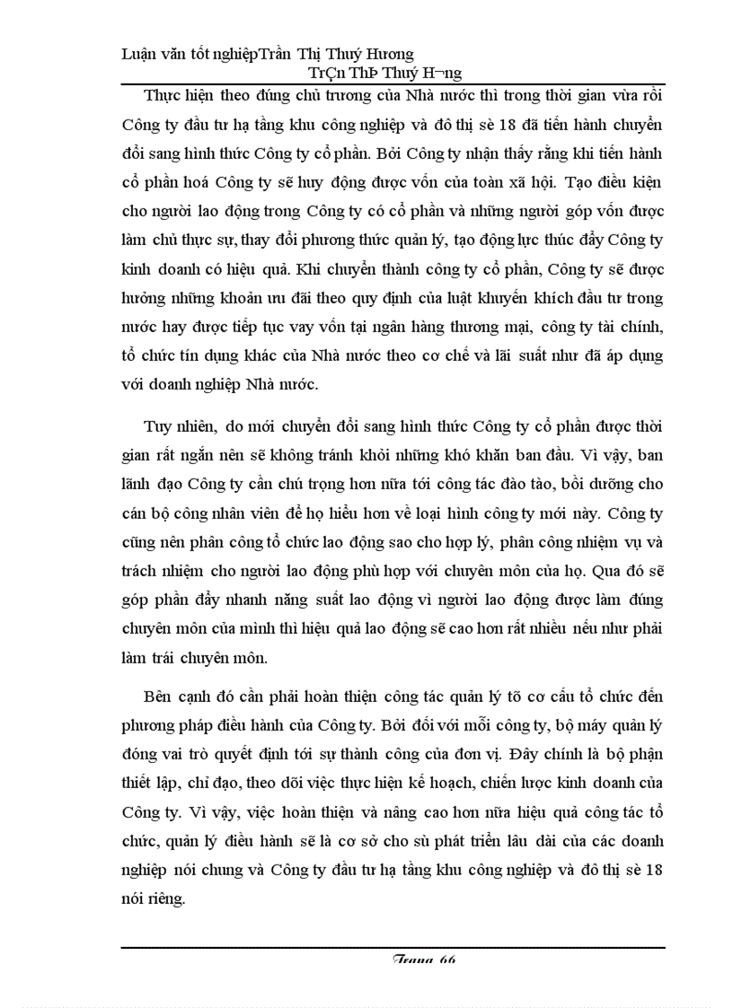 image for page một số giải pháp nâng cao lợi nhuận tại công ty đầu tư hạ tầng khu công nghiệp và đô thị số 18