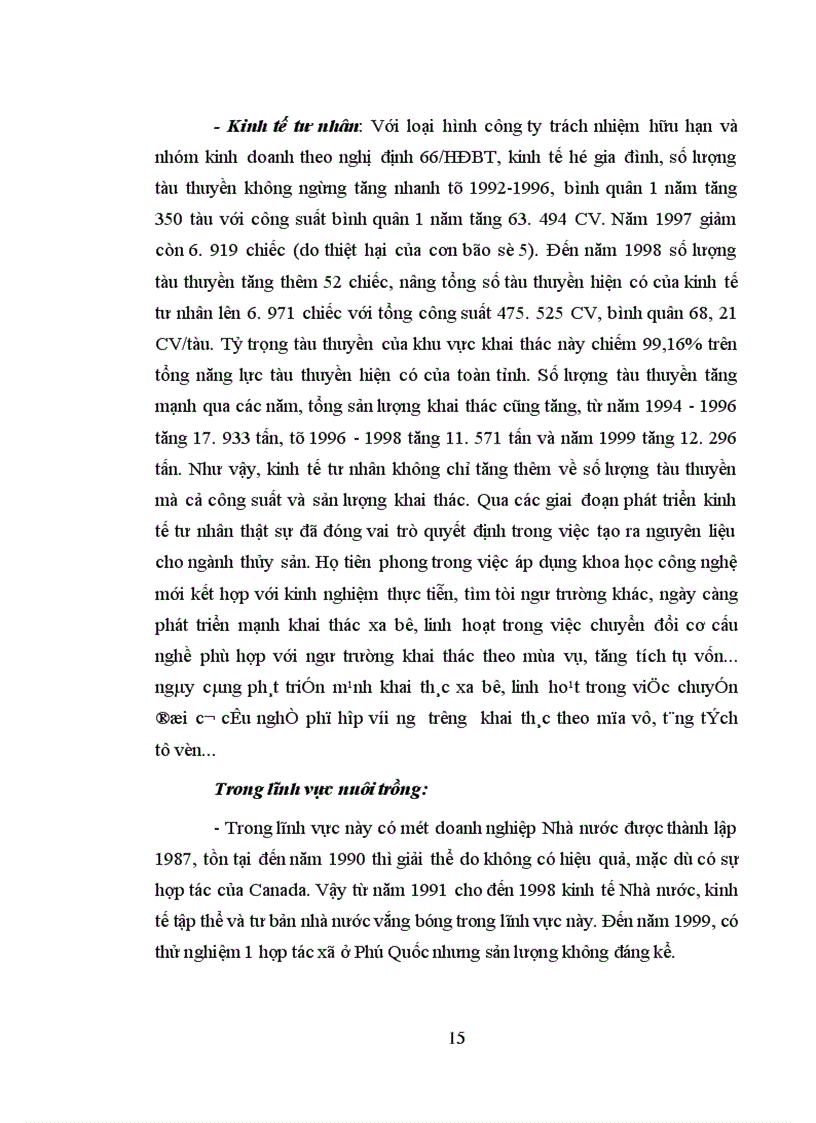 image for page Phát huy năng lực của kinh tế tư nhân trong ngành thủy sản ở Kiên Giang