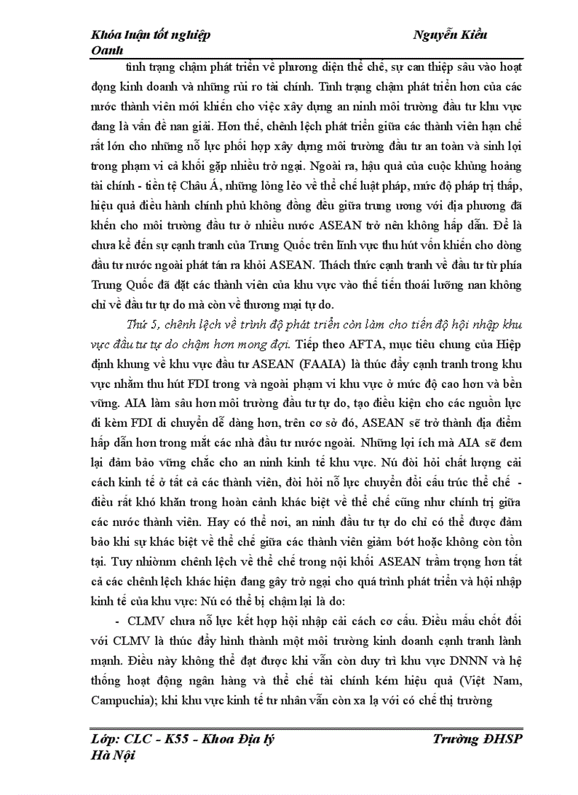 image for page Tác động của chênh lệch phát triển con người tới an ninh kinh tế ở khu vực ASEAN giai đoạn 1985 2005