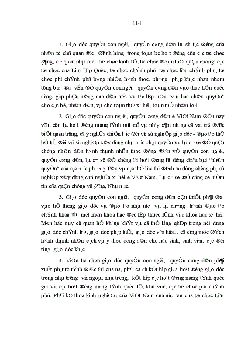 image for page Quan điểm và phương hướng giải pháp tăng cường giáo dục quyền con người quyền công dân