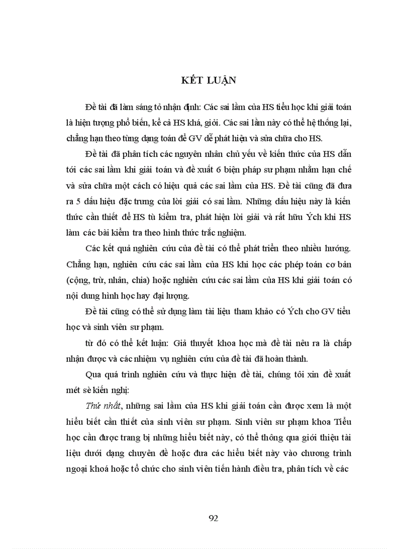 image for page Phát triển năng lực giải toán cho học sinh lớp 4 5 thông qua việc phân tích và sửa chữa các sai lầm của học sinh khi giải toán có lời văn