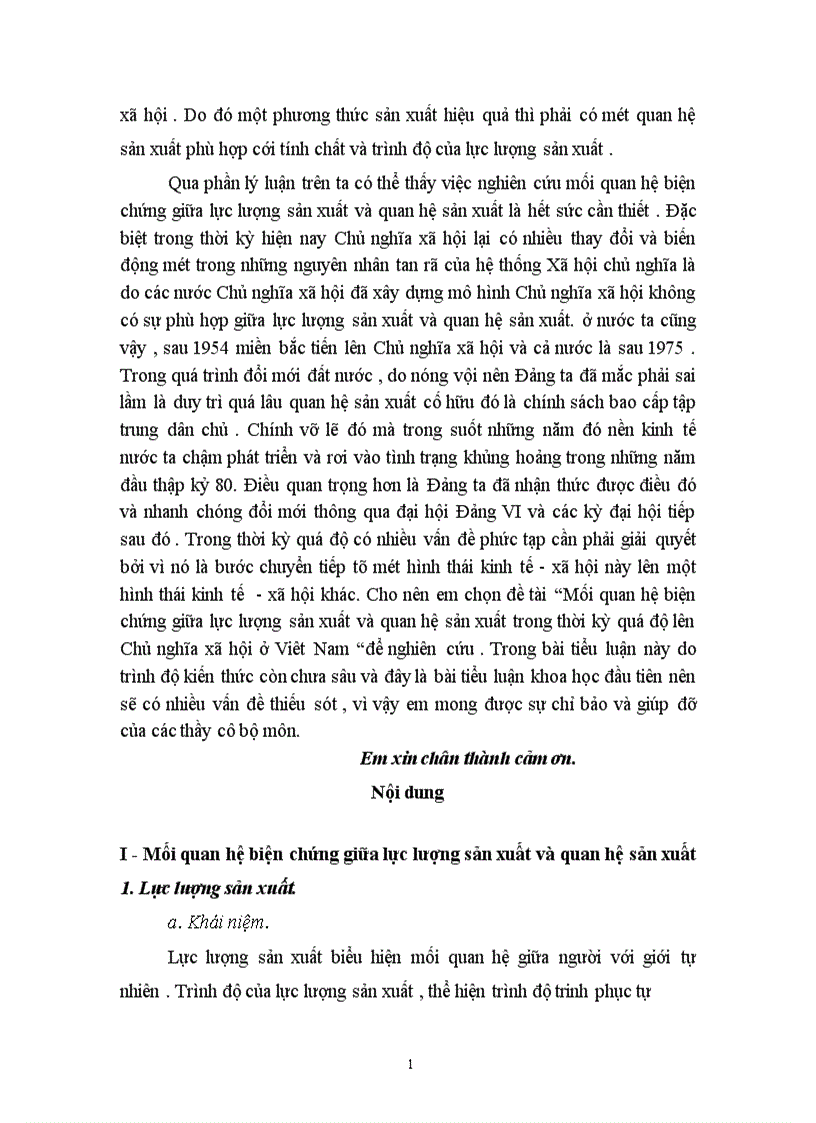 image for page Mối quan hệ biện chứng giữa lực lượng sản xuất và quan hệ sản xuất trong thời kỳ quá độ lên Chủ nghĩa xã hội ở Viêt Nam