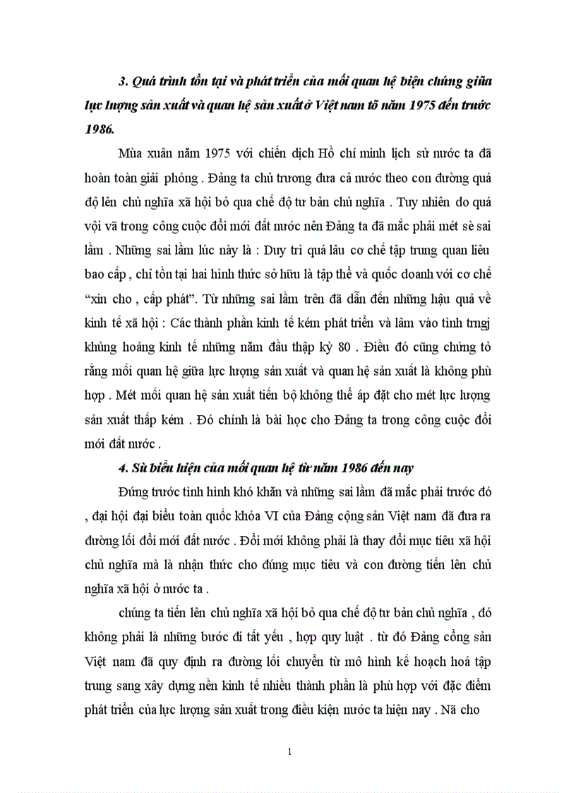 image for page Mối quan hệ biện chứng giữa lực lượng sản xuất và quan hệ sản xuất trong thời kỳ quá độ lên Chủ nghĩa xã hội ở Viêt Nam