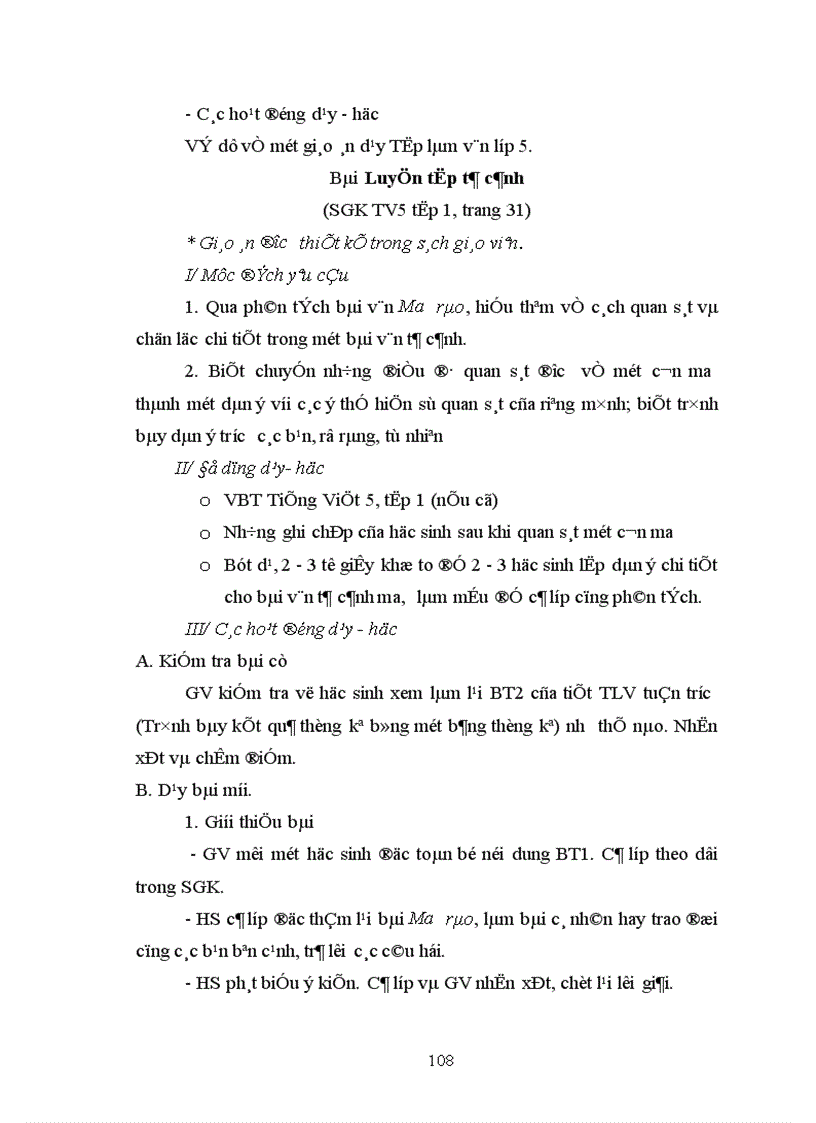 image for page Tổ chức dạy học Tập làm văn lớp 5 phù hợp trình độ học sinh 1