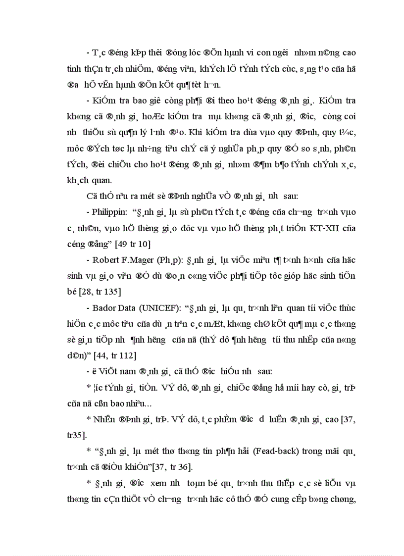 image for page Một số biện pháp đổi mới công tác đánh giá chất lượng giảng dạy của giáo viên ở các trường THCS huyện Phú xuyên tỉnh Hà Tây 1