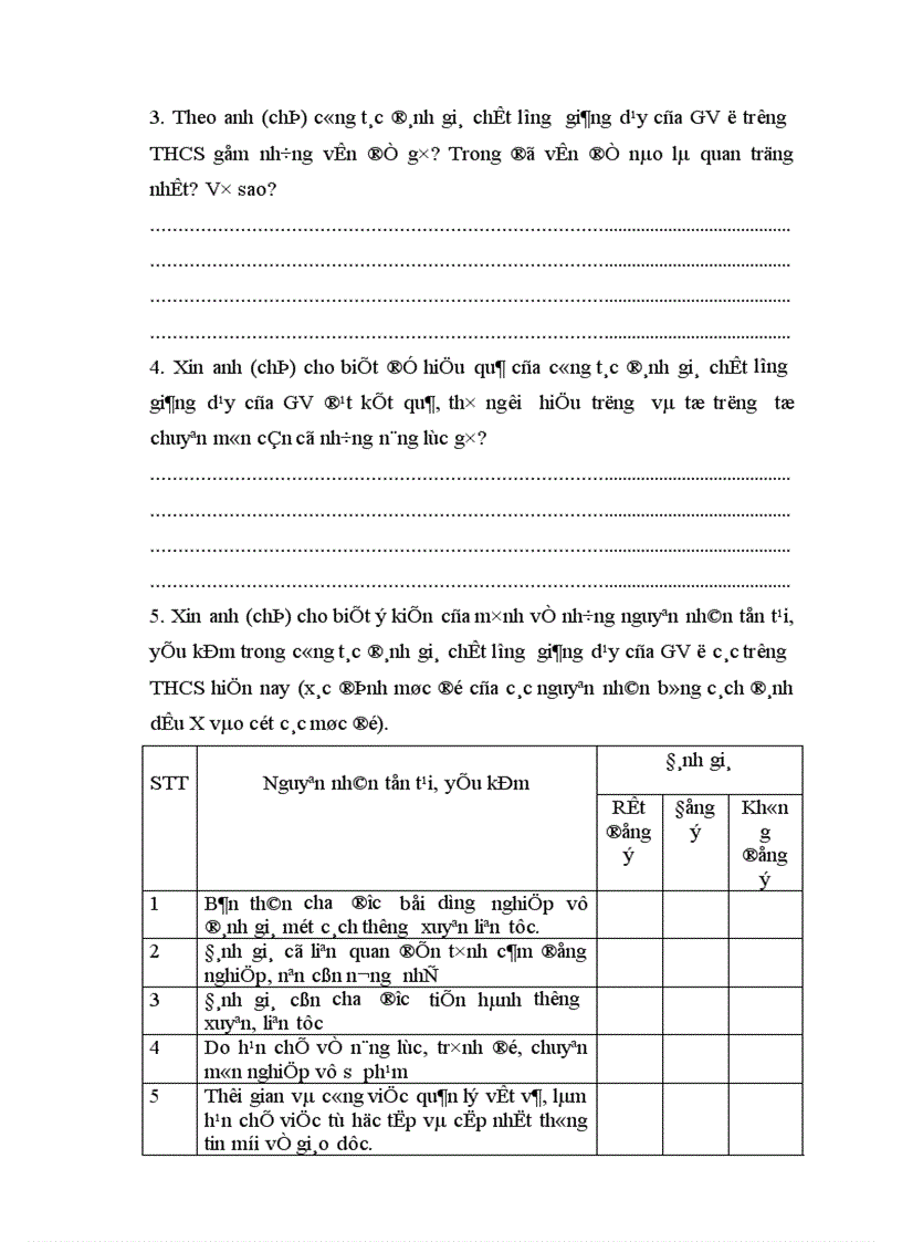 image for page Một số biện pháp đổi mới công tác đánh giá chất lượng giảng dạy của giáo viên ở các trường THCS huyện Phú xuyên tỉnh Hà Tây 1