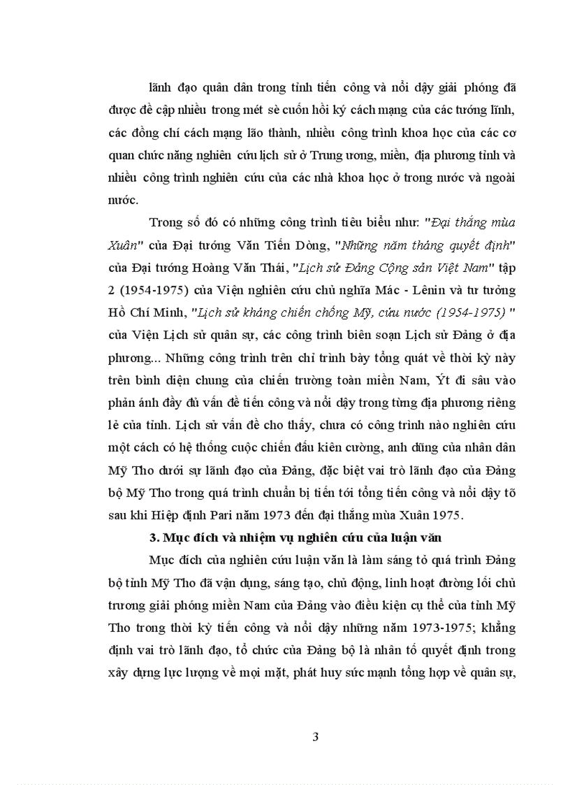 image for page Đảng bộ tỉnh mỹ tho lãnh đạo quân dân tiến công và nổi dậy giải phóng toàn tỉnh từ 1973 đến 1975