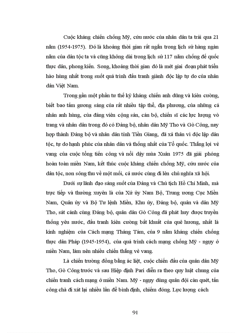 image for page Đảng bộ tỉnh mỹ tho lãnh đạo quân dân tiến công và nổi dậy giải phóng toàn tỉnh từ 1973 đến 1975