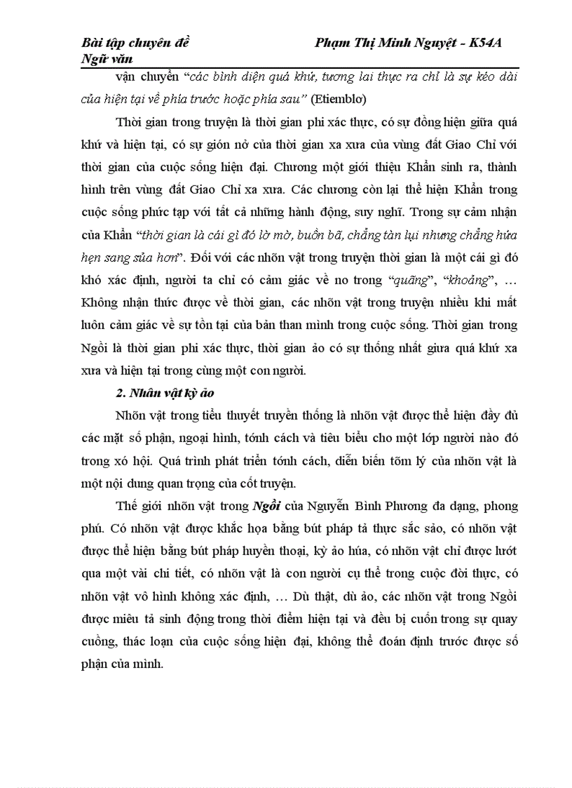 image for page Yếu tố kỳ ảo trong tiểu thuyết Ngồi của Nguyễn Bình Phương