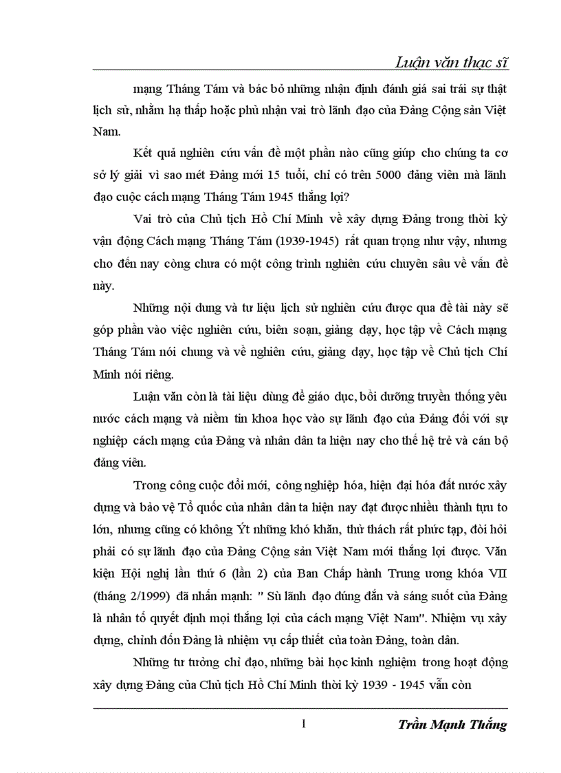 image for page Hoạt động xây dựng Đảng của Chủ tịch Hồ Chí Minh thời kỳ 1939 1945