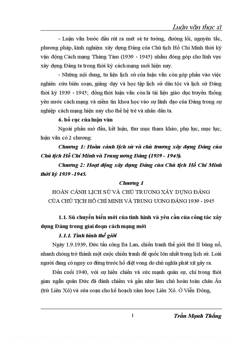 image for page Hoạt động xây dựng Đảng của Chủ tịch Hồ Chí Minh thời kỳ 1939 1945