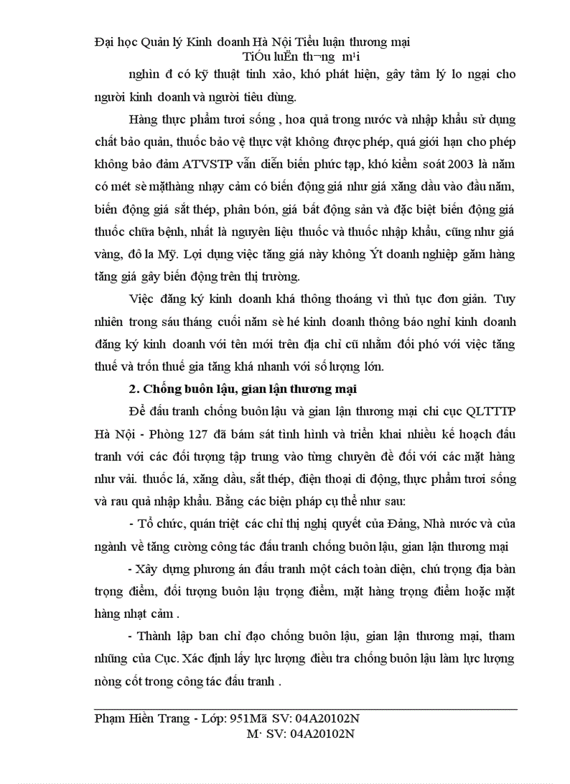 image for page Thực trạng và giải pháp ngăn chặn buôn lậu và gian lận thương mại ở thành phố Hà Nội