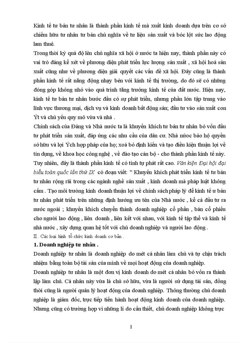 image for page Thực trạng và giải pháp kinh tế tư bản tư nhân ở nước ta hiện nay 1