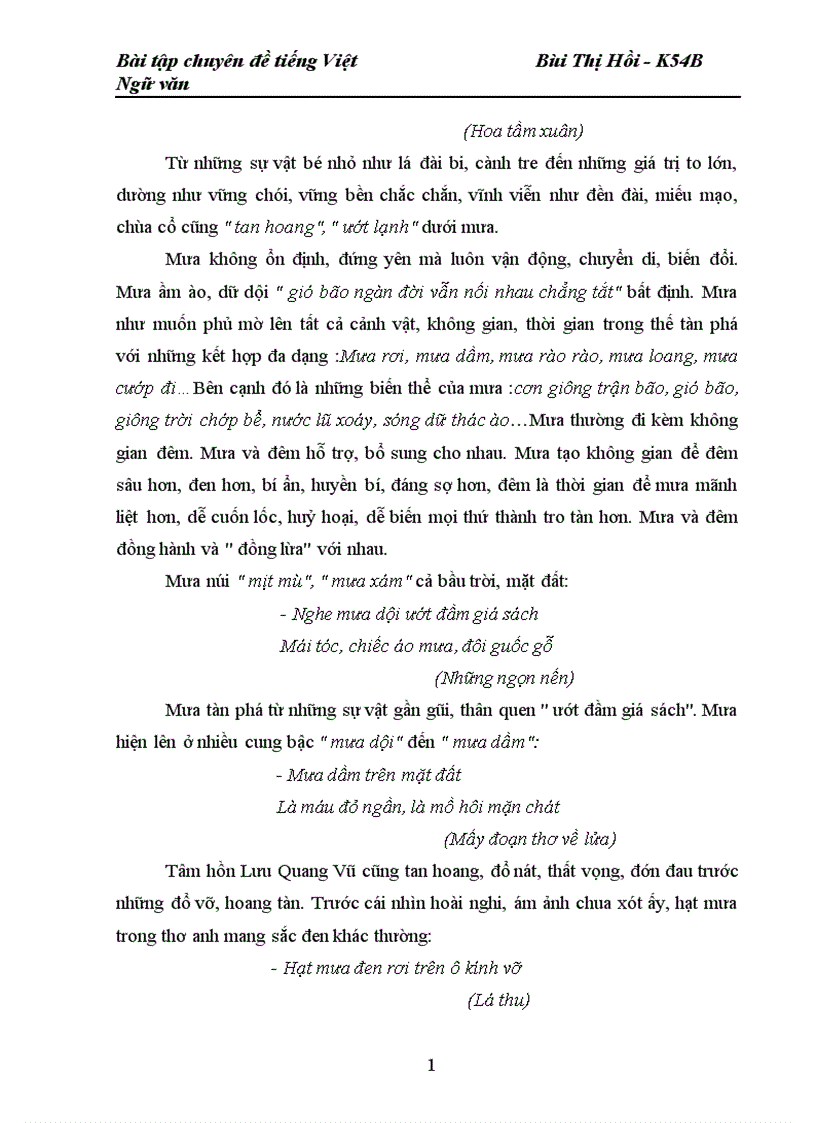 image for page nghiên cứu tín hiệu thẩm mỹ mưa trong tập Lưu Quang Vũ thơ và đời