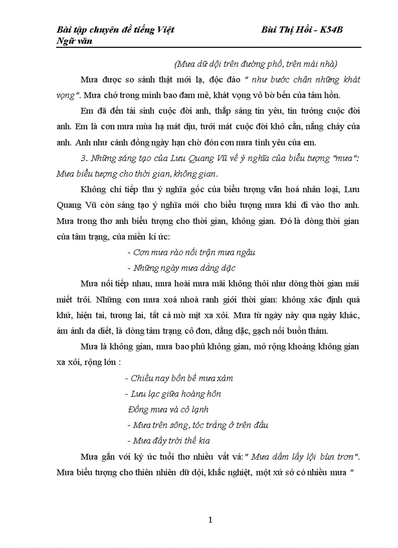 image for page nghiên cứu tín hiệu thẩm mỹ mưa trong tập Lưu Quang Vũ thơ và đời