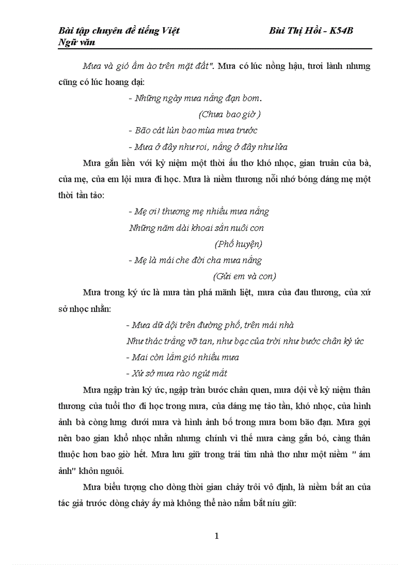 image for page nghiên cứu tín hiệu thẩm mỹ mưa trong tập Lưu Quang Vũ thơ và đời