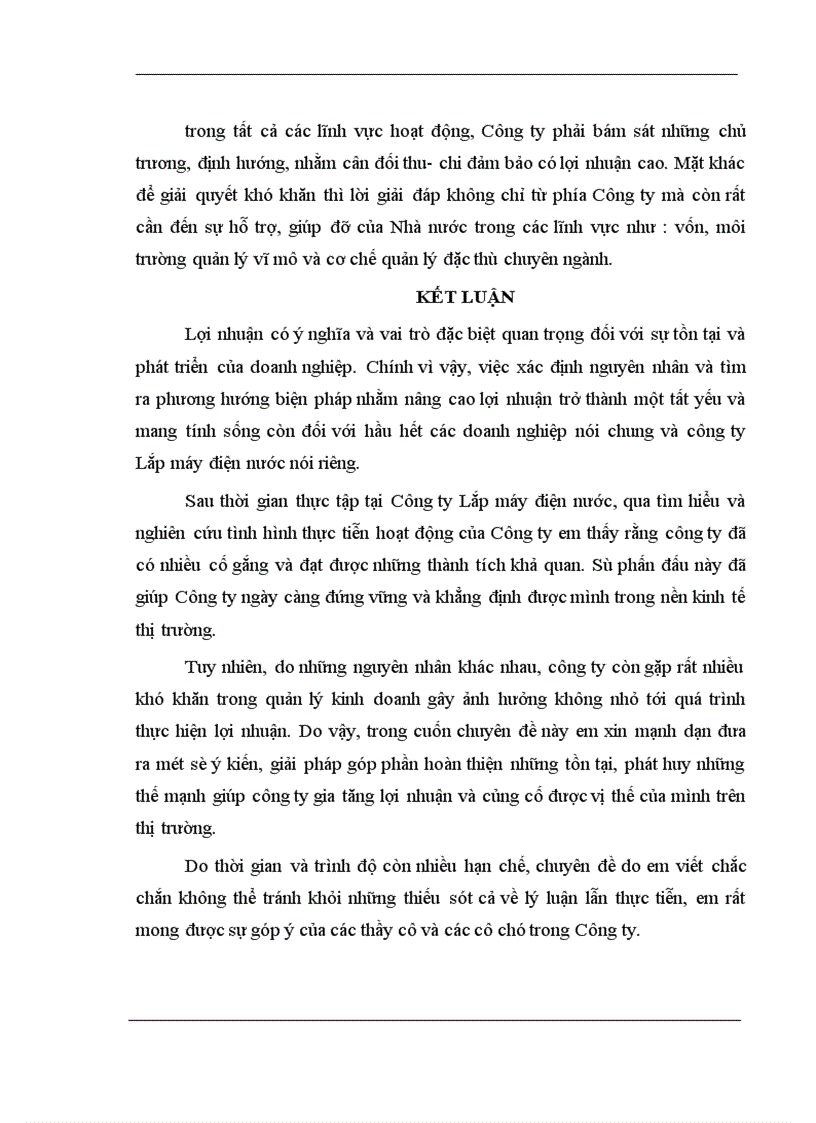 image for page Lợi nhuận và các phương hướng biện pháp phấn đấu tăng lợi nhuận ở Công ty Lắp máy điện nước
