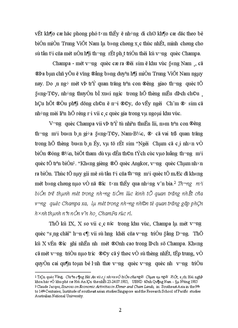 image for page Quan hệ thương mại của vương quốc ChamPa với các quốc gia trong khu vực thế kỷ ix x 1