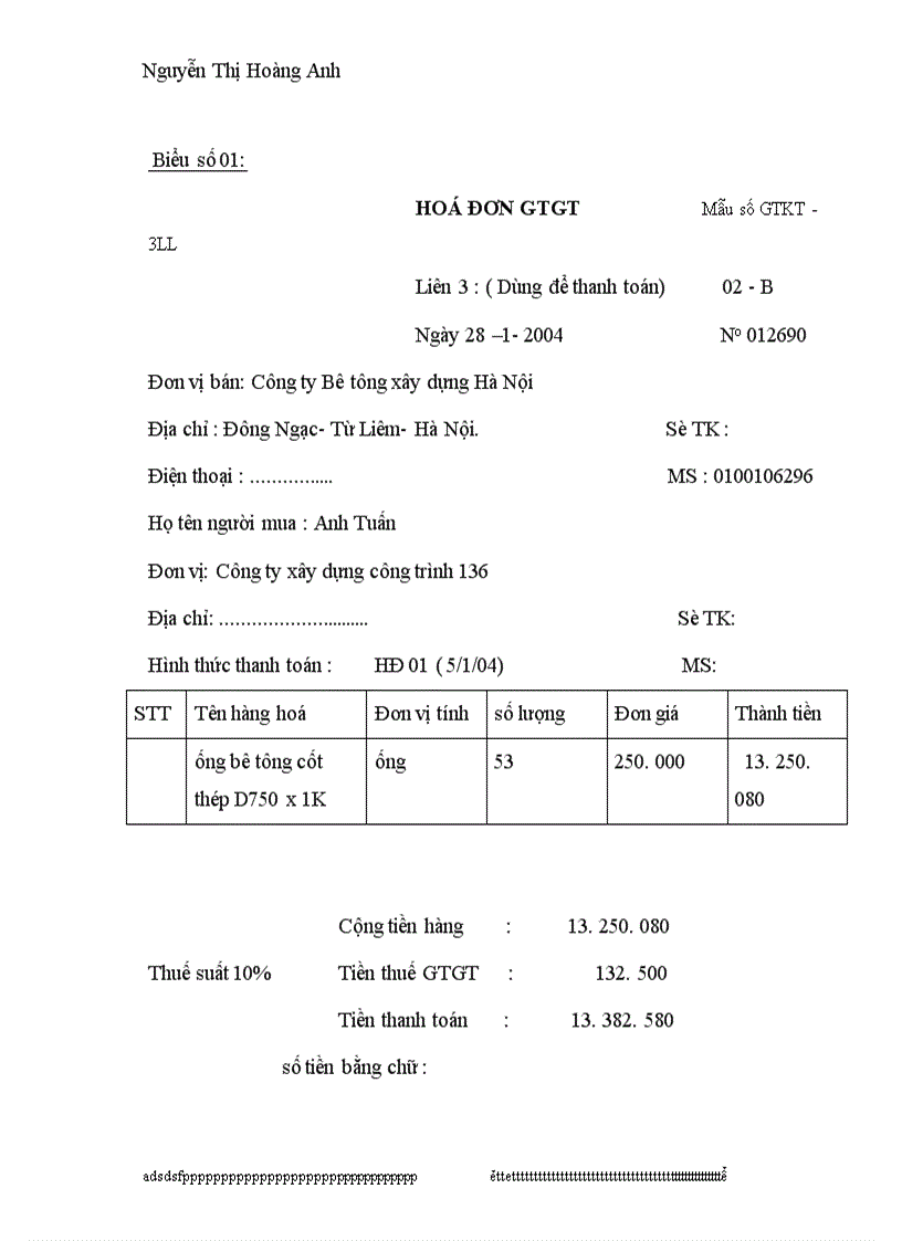 image for page Thực trạng tổ chức công tác kế toán tiêu thụ thành phẩm ở công ty Bê tông xây dựng hà nội