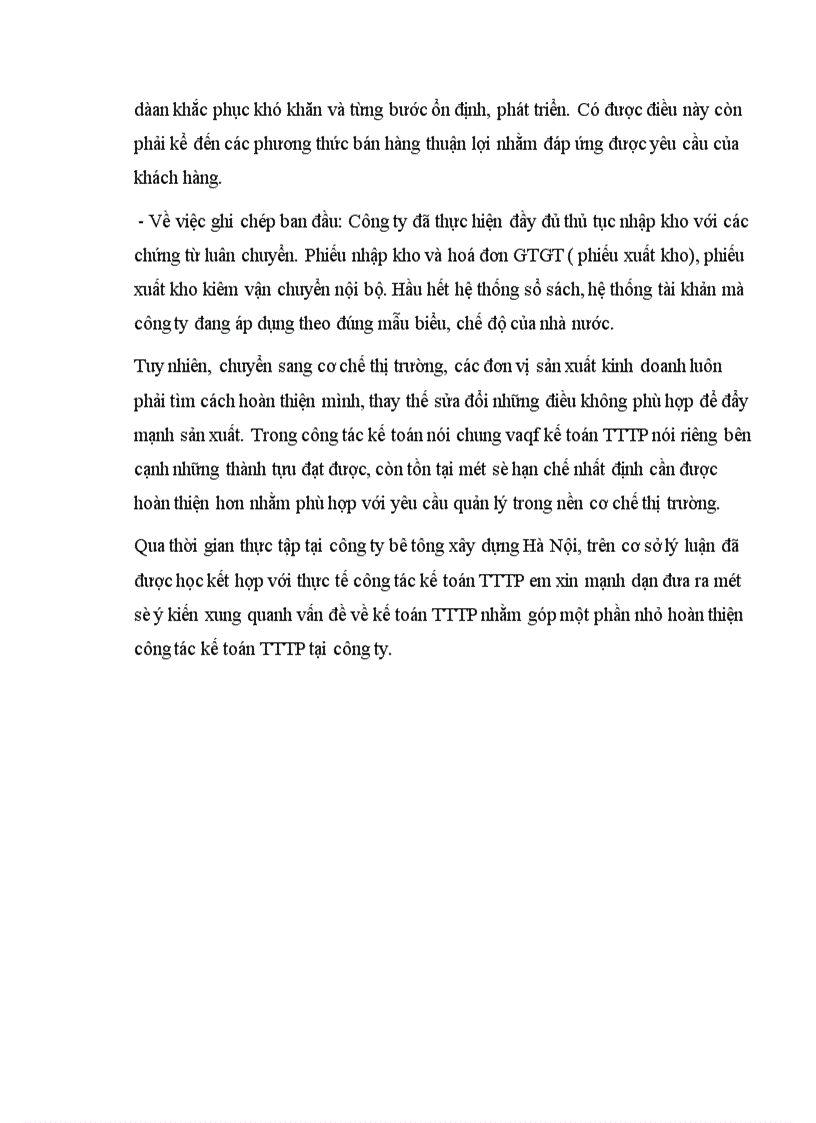 image for page Thực trạng tổ chức công tác kế toán tiêu thụ thành phẩm ở công ty Bê tông xây dựng hà nội