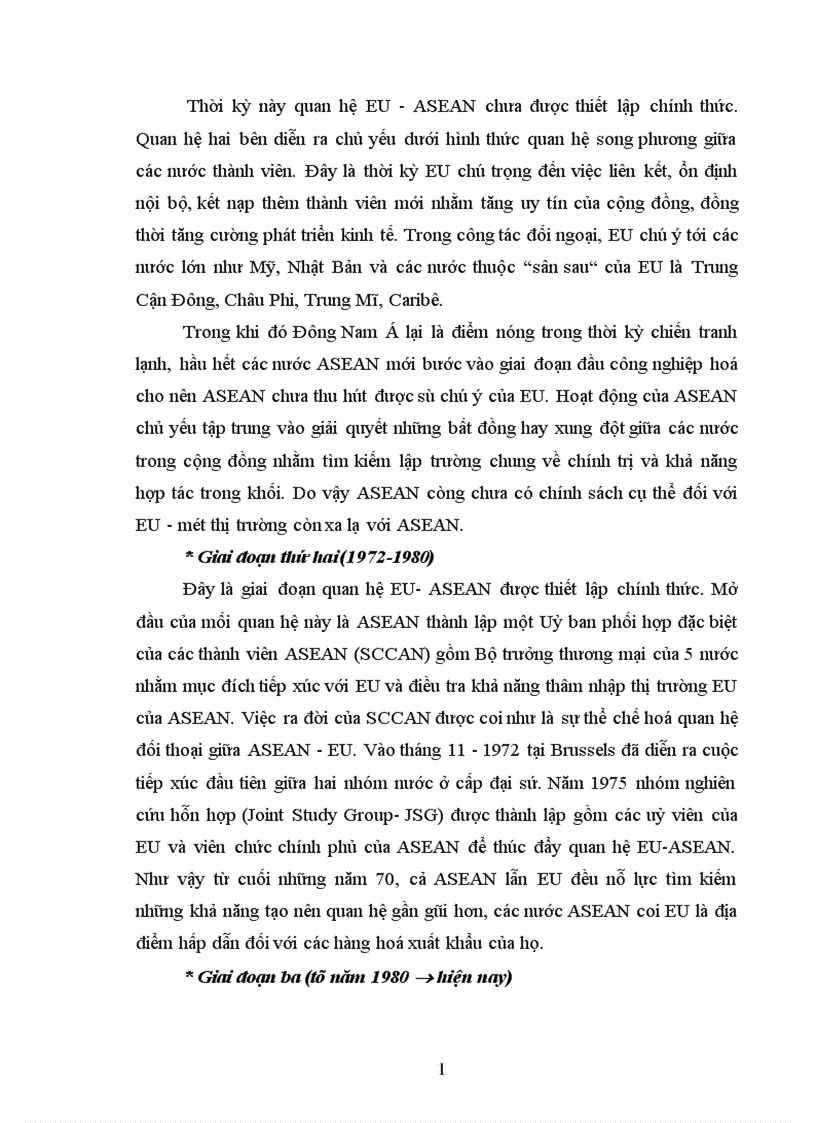 image for page Bước phát triển trong quan hệ EU ASEAN 1