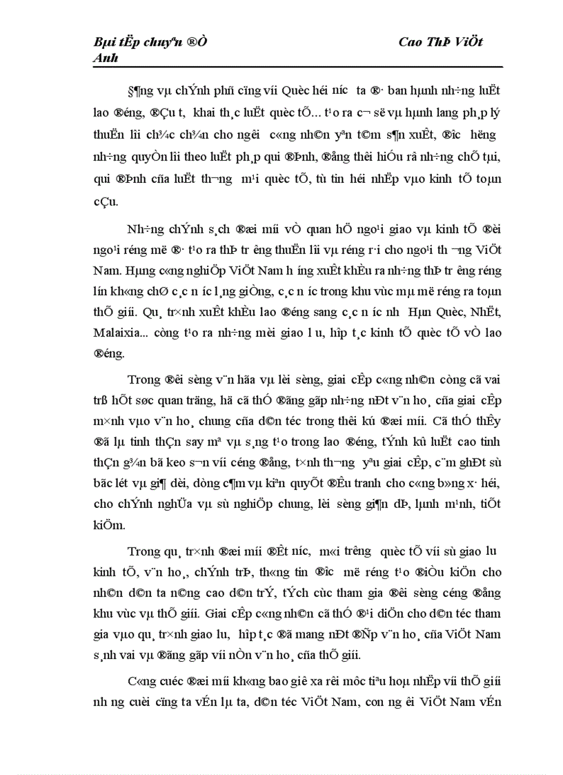 image for page vấn đề giai cấp công nhân Việt Nam