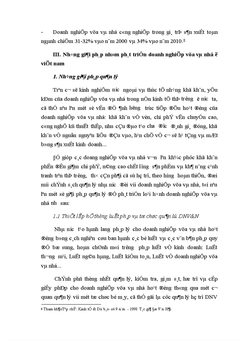 image for page Phát triển doanh nghiệp vừa và nhỏ trong nền kinh tế thị trướng ở Việt Nam 1