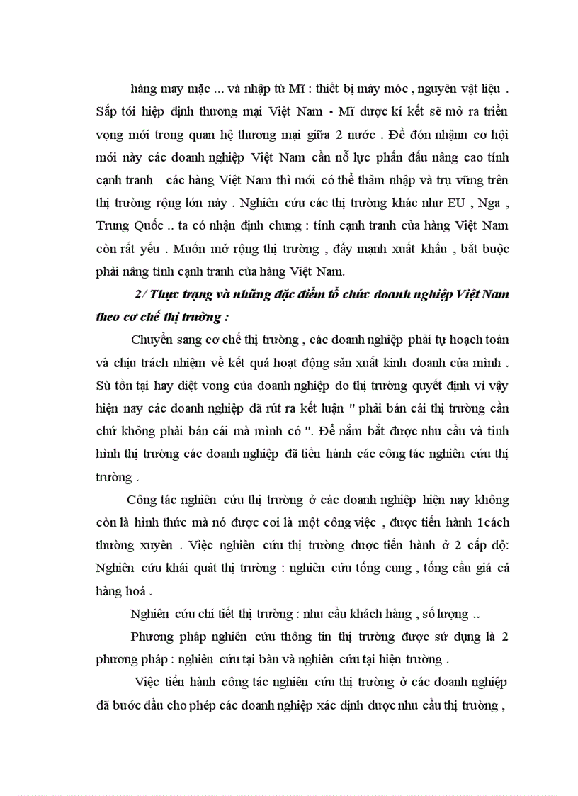 image for page Nghiên cứu thị trường với sự phát triển của doanh nghiệp Việt Nam 1