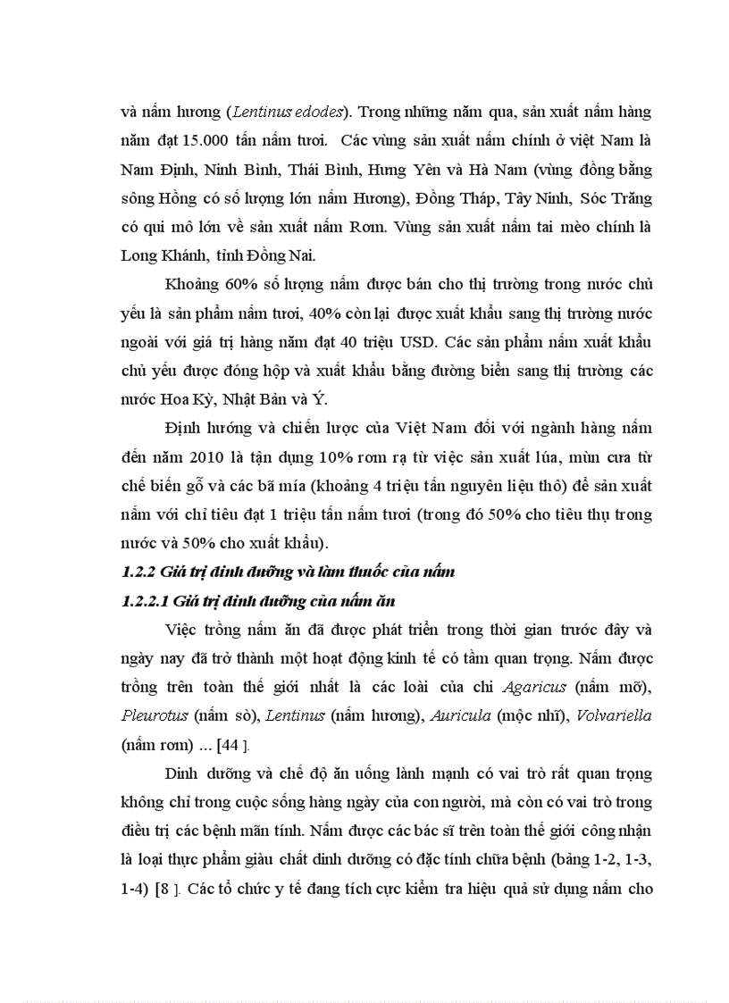 image for page Nghiên cứu hoàn thiện quy trình sử dụng bã sắn trước và sau lên men thu enzyme để nuôi trồng nấm ăn và nấm dược liệu