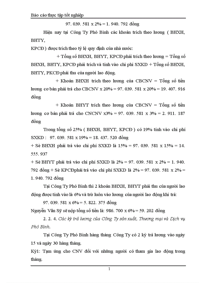 image for page Kế toán tiền lương và các khoản trích theo lương tại công ty sản xuất thương mại và dịch vụ phú bình 1