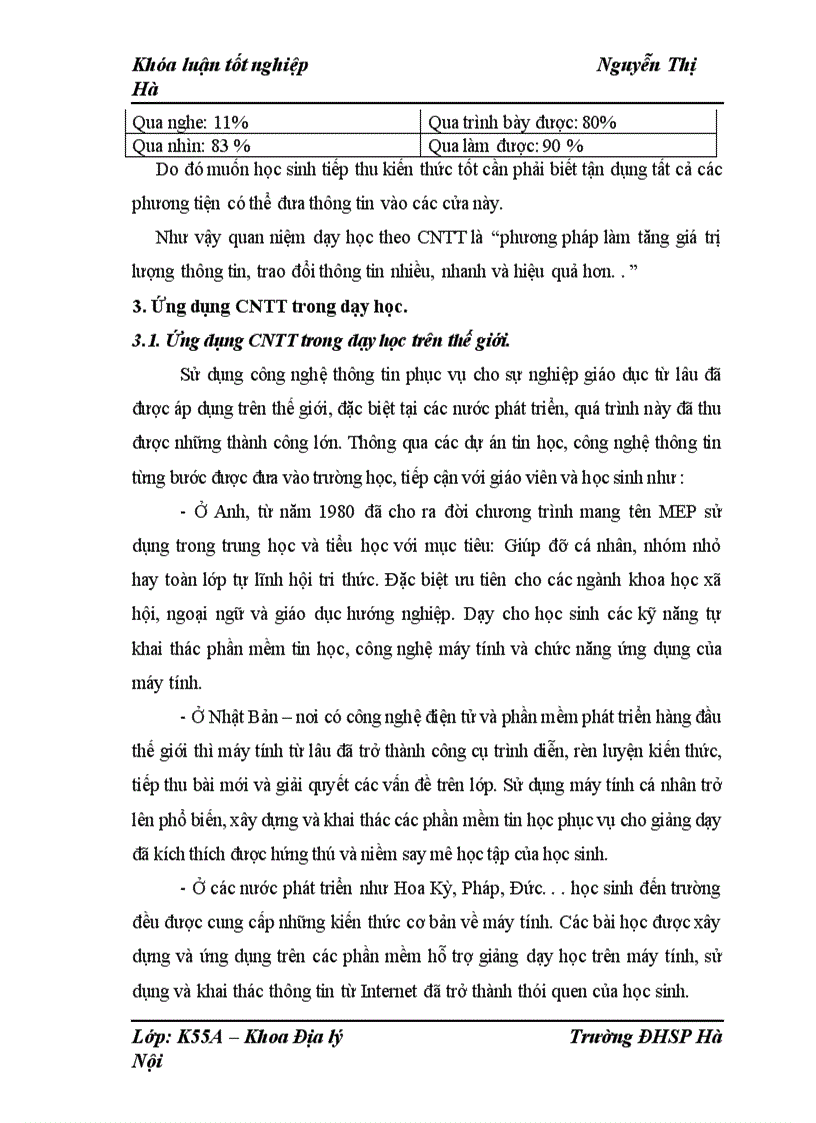 image for page Ứng dụng công nghệ thông tin trong dạy học Địa lí địa phương tỉnh Hải Dương 1